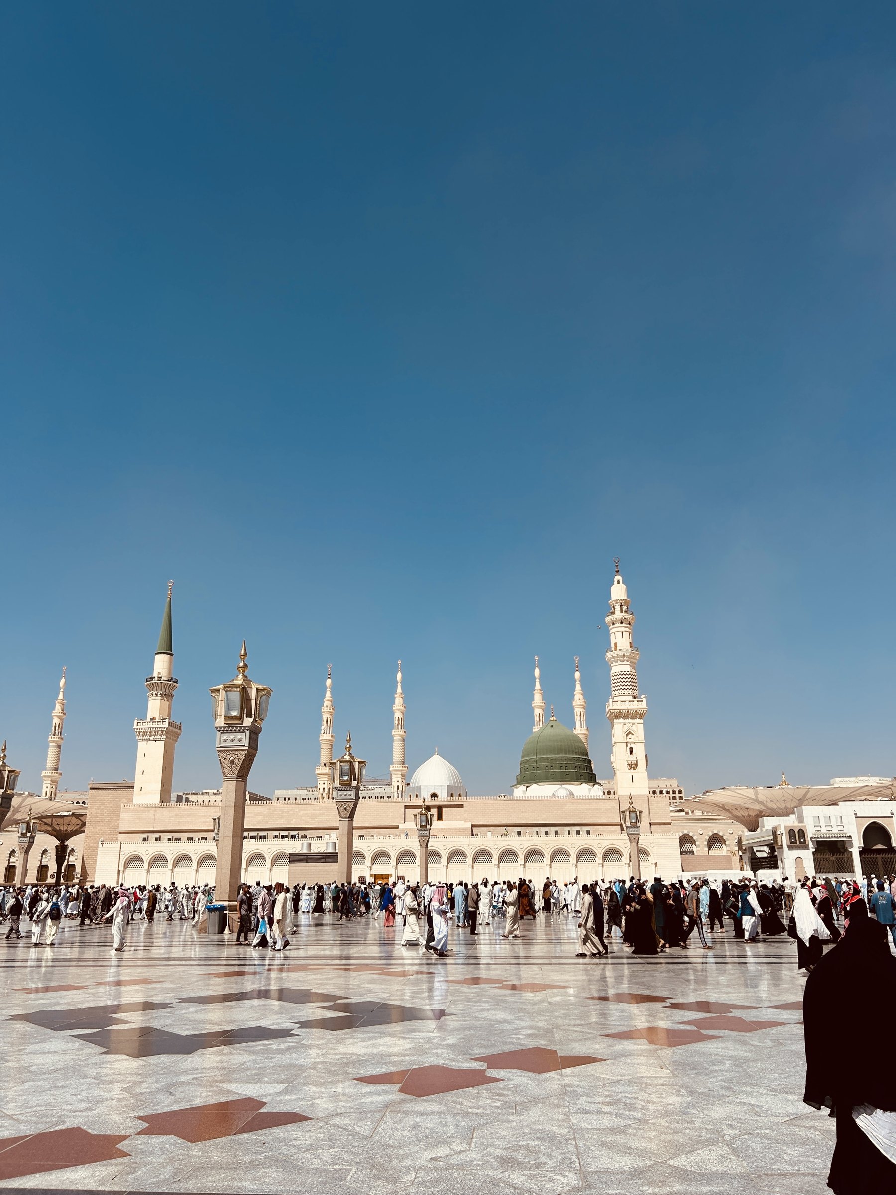 Masjid an-Nabawi with the Green Dome, Madinah
